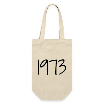 1973 Rétro Style 1973 Anniversaire 1973 Millésime - Sac à bouteille - nature - Devant