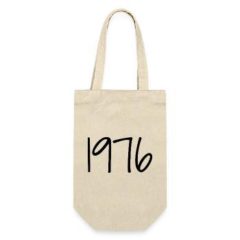 1976 Retro Style 1976 Birthday 1976 Vintage - Gift Bag for Bottles - nature - Front