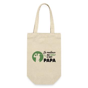 Le meilleur papa Golfeur - Sac à bouteille - nature - Devant
