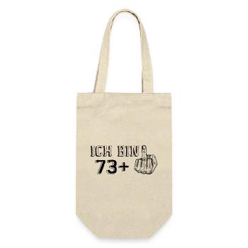 Drôle de cadeau d’anniversaire J’ai 73 ans Plus 1 - Sac à bouteille - nature - Devant
