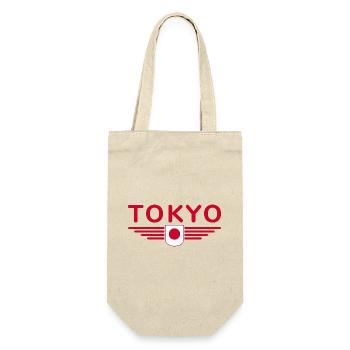 Tokio Japan Fan Outfit T Shirt Design - Geschenkbeutel für Flaschen - Natur - Vorne