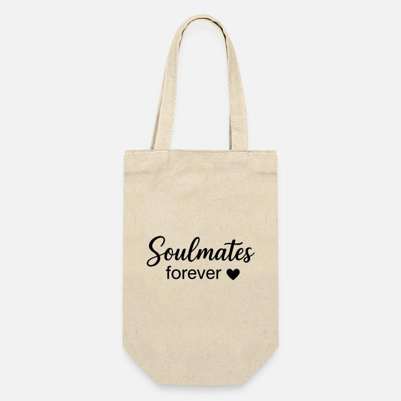 Âmes éternelles Boho Scripture Design - Sac à bouteille - nature