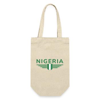 Nigeria Design – Show your love for the country - Gift Bag for Bottles - nature - Front