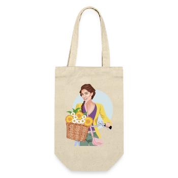 Reine-claude - Sac à bouteille - nature - Devant