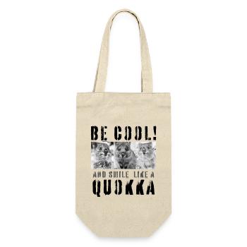 Soyez cool et souriez comme un Quokka - Sac à bouteille - nature - Devant