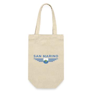 I Love San Marino, Elegance Style Design T-Shirt - Gift Bag for Bottles - nature - Front
