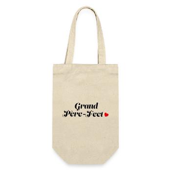 Grand-Père coeur - Sac à bouteille - nature - Devant