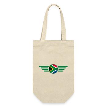 J’aime l’Afrique du Sud, T-Shirt Design Style Élégance - Sac à bouteille - nature - Devant