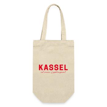 T-shirt Kassel – Parfait pour les fans - Sac à bouteille - nature - Devant