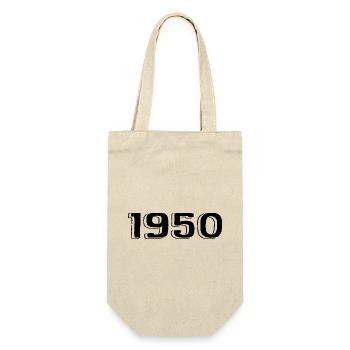 Vintage, années 1950, Naissance, Anniversaire, Rétro, Années 1950 - Sac à bouteille - nature - Devant