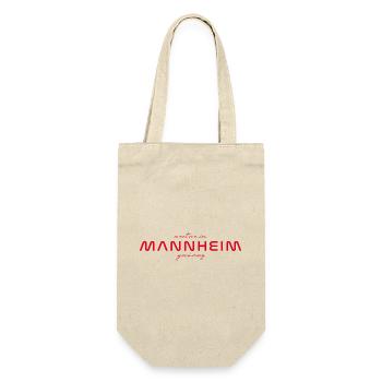 Mannheim T-Shirt – Perfekt für Fans & Liebhaber - Geschenkbeutel für Flaschen - Natur - Vorne