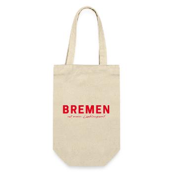 Bremen T-Shirt – for Fans & Lovers - Gift Bag for Bottles - nature - Front