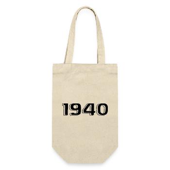 Vintage, années 1940, Naissance, Anniversaire, Rétro, Années 1940 - Sac à bouteille - nature - Devant