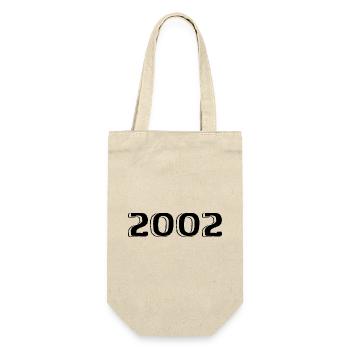 Vintage 2002 Né Anniversaire Rétro 2002 - Sac à bouteille - nature - Devant