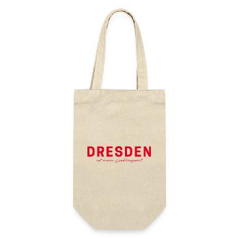 T-shirt Dresde – pour les fans et les amoureux - Sac à bouteille - nature - Devant