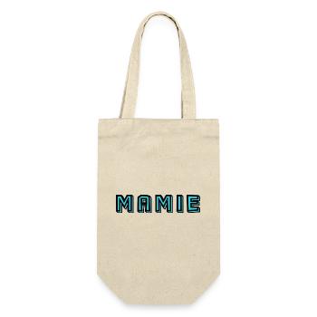 OMA. MUTTERTAG. ALLES GUTE ZUM OMA-TAG. ICH LIEBE DICH - Geschenkbeutel für Flaschen - Natur - Vorne