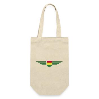 J’aime la Bolivie, T-shirt design de style élégance - Sac à bouteille - nature - Devant