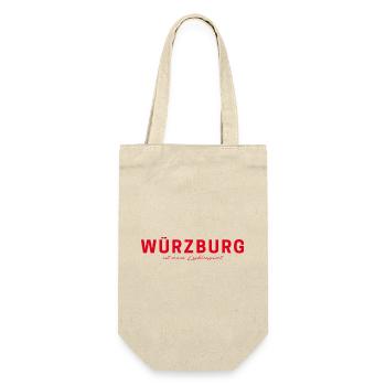 T-Shirt Würzburg – Pour les vrais fans - Sac à bouteille - nature - Devant