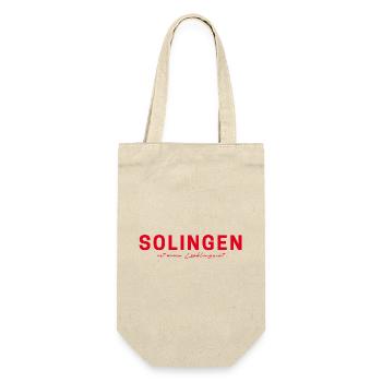 Solingen T-Shirt – Perfekt für Fans der Klingensta - Geschenkbeutel für Flaschen - Natur - Vorne