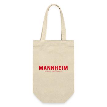 Mannheim T-Shirt – Perfekt für Fans & Liebhaber - Geschenkbeutel für Flaschen - Natur - Vorne