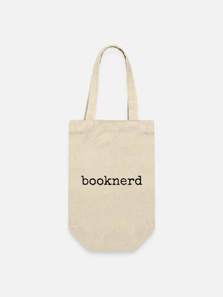 booknerd - Gift Bag for Bottles - nature
