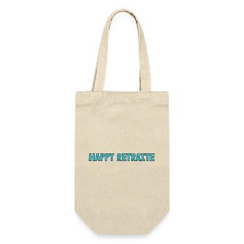 RETRAITE. RETRAITE. RETRAITEE. RETRAITE. BEST - Sac à bouteille - nature - Devant