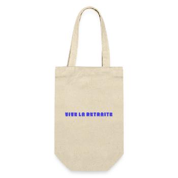 RETIREMENT. RETIREMENT. RETIRED. RETIREMENT - Gift Bag for Bottles - nature - Front