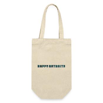 RETIREMENT. RETIREMENT. RETIRED. RETIREMENT - Gift Bag for Bottles - nature - Front