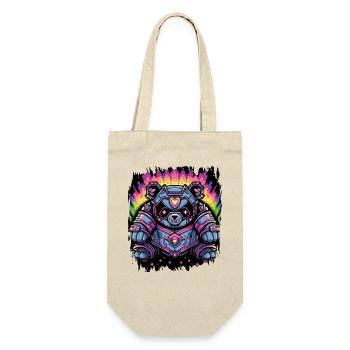 idée présente panda drôle nature chine citation - Sac à bouteille - nature - Devant