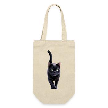 The Black Cat - Gift Bag for Bottles - nature - Front