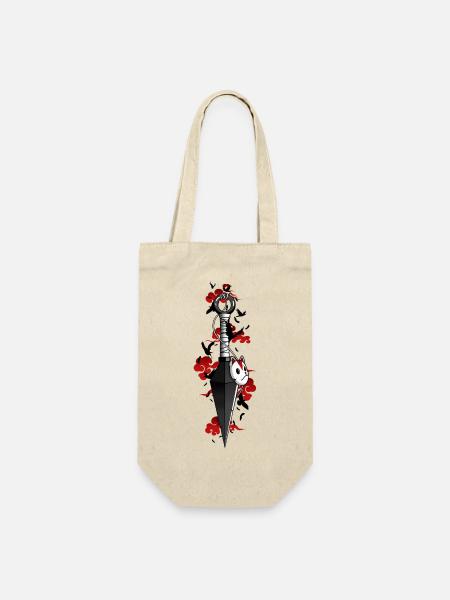 Kunai nuages rouges corbeaux - Japonais - Sac à bouteille - nature