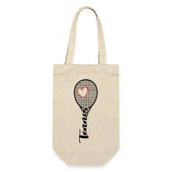 Tennis Joueur de tennis Tennis-love Match Ball - Sac à bouteille - nature - Devant