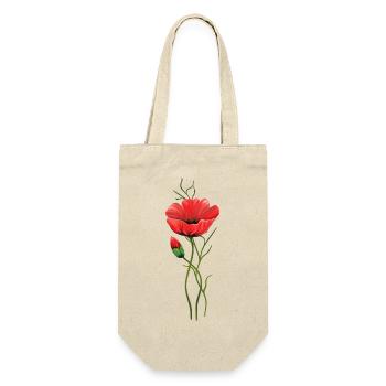 Flowers - Gift Bag for Bottles - nature - Front