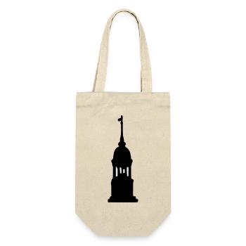 Hamburger Michel Hamburg - Geschenkbeutel für Flaschen - Natur - Vorne