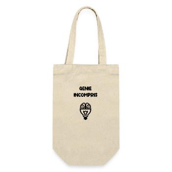 Génie incompris - Sac à bouteille - nature - Devant