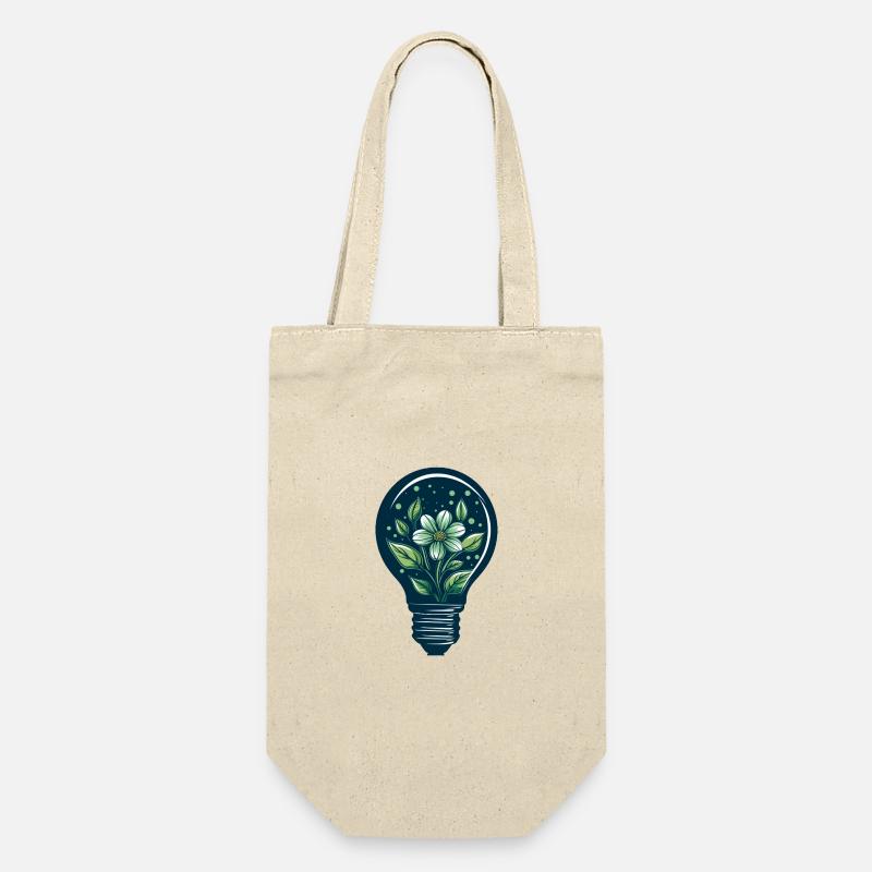 Fleur et bulbe - Sac à bouteille - nature