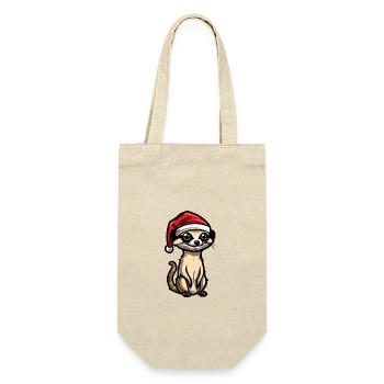 Suricate Noël - Sac à bouteille - nature - Devant