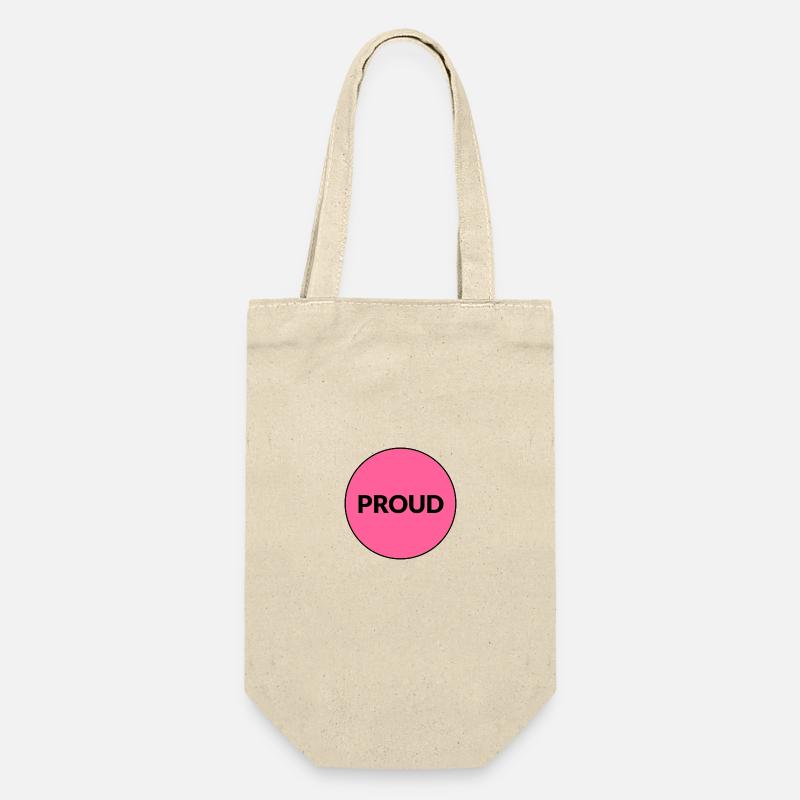 PROUD LGBT PRIDE - Gift Bag for Bottles - nature