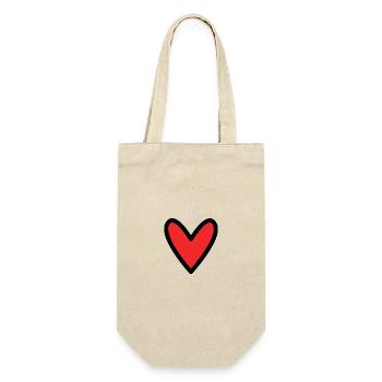 15. 15 ANS. 15e ANNIVERSAIRE. ANNIVERSAIRE 15 ANS. - Sac à bouteille - nature - Devant