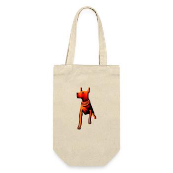 Walking dog - Gift Bag for Bottles - nature - Front