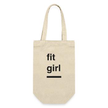 fit girl - Sac à bouteille - nature - Devant