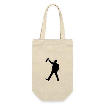 Drink Icon - Gift Bag for Bottles - nature - Front