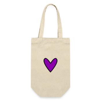 MAMA. MUTTERTAG. SCHÖNEN MUTTERTAG - Geschenkbeutel für Flaschen - Natur - Vorne