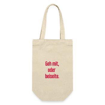 Walk with or aside - Gift Bag for Bottles - nature - Front