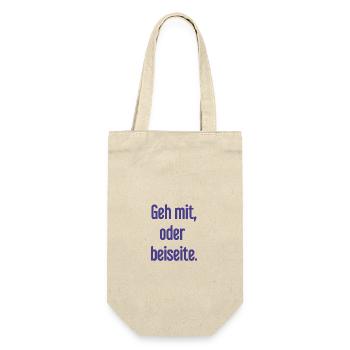 Walk with or aside - Gift Bag for Bottles - nature - Front