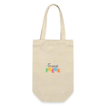 grand frère Cadeau naissance famille - Sac à bouteille - nature - Devant