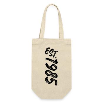 Est. 1985 - Établi en 1985 - Cadeau d’anniversaire - Sac à bouteille - nature - Devant