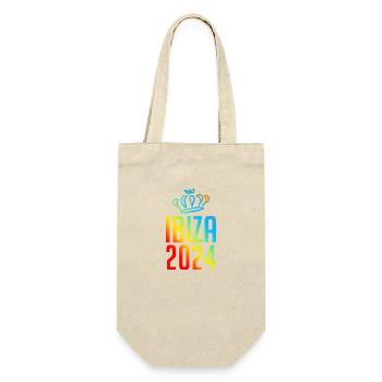 Ibiza 2024 Colorful - Gift Bag for Bottles - nature - Front