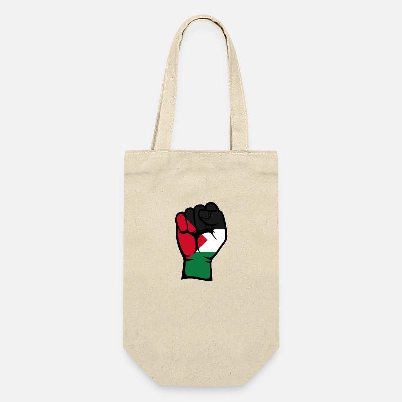 Symbole du poing du drapeau de la Palestine - Sac à bouteille - nature