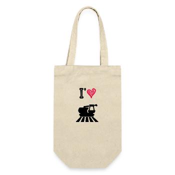 I love harvesters - Gift Bag for Bottles - nature - Front